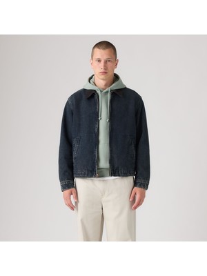 Levi's Erkek Lacivert Fermuarlı Jean Kot Ceket 007WJ-0000