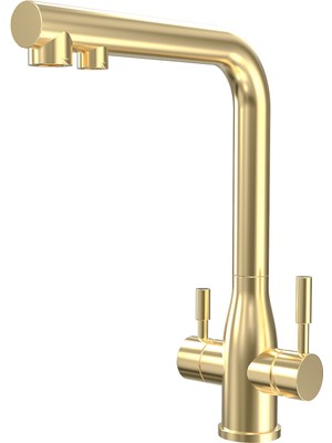 Asil Krom As 637 Gold Mutfak Bataryası