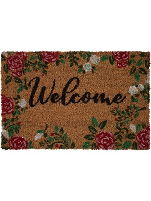 Mudo Home WELCOME ROSA KAPI PASPAS 40X60