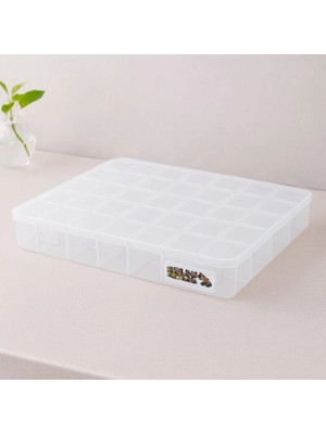 Herşey Trend Şeffaf Organizer Box 40 Bölmeli