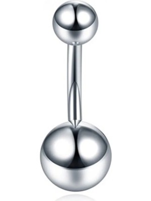 Lunexa 316L Cerrahi Çelik Göbek Piercing