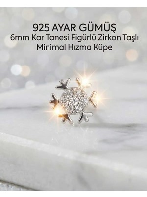 Lunexa 925 Ayar Gümüş Zirkon Taşlı Unisex Küpe Hızma Minimal Şık Modern Tasarım Alerji Yapmaz