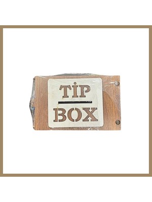 Bezos Ahşap Büyük Tipbox Kumbara 22