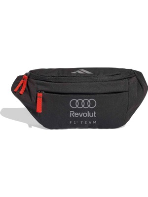 Happy Trend Üniseks Audi Revolut F1 Team Bel Çantası, Siyah, One Size, Klasik