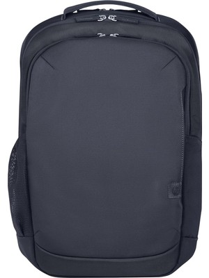 Happy Trend 16" Everyday Laptop Sırt Çantası, 600D Geri Dönüşümlü Polyester, 21 L, Dolgulu Bölme, Su Geçirmez, Gri