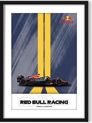 Happy Trend Formula F1 Tablo Poster NO:0026 (Çerçeveli)