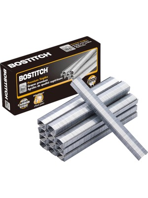 Happy Trend Office B8 Powercrown 0,25 Inç Zımba Ucu, 5.000 Zımba Paketi (STCRP21151/4), Gümüş