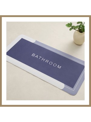 Bezos Dikdörtgen Su Emici Banyo Paspası 116 x 37.5 cm (Elastik) 22