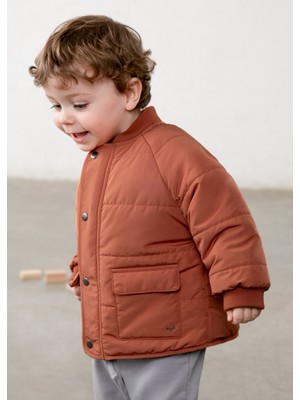 Mayoral Kiremit Erkek Bebek Kapitone Mont 2422