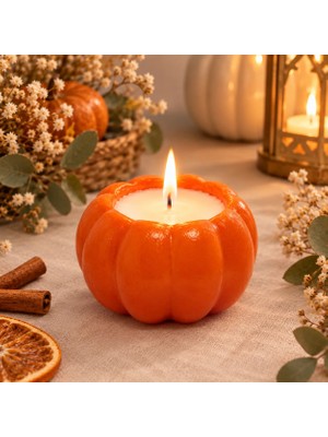 Hero Glow Candle Balkabağı Mum