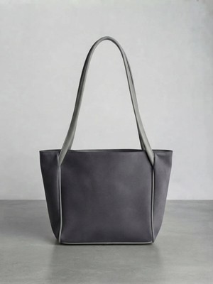 Satuna Kadın Büyük Boy Süet Tote Çanta - Astar Detaylı 35X27 cm Omuz Çantası