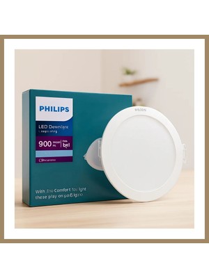 Bezos 10W Yuvarlak Sıva Altı LED Slim Panel - 9000 Lumen 22