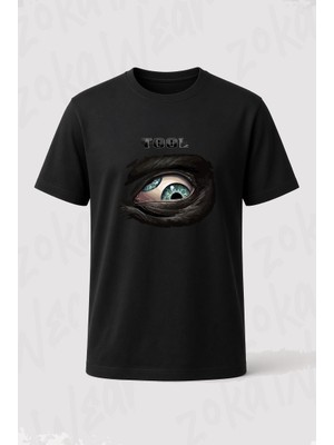 Zoka Wear Tool Band Eye Rock Metal Baskılı Tişört