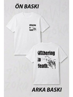Zoka Wear Dir En Grey Ön ve Sırt Baskılı Tişört