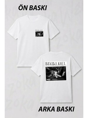 Zoka Wear Bikini Kill 2 Ön ve Sırt Baskılı Tişört