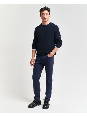 Gant Erkek Lacivert Regular Fit Jean