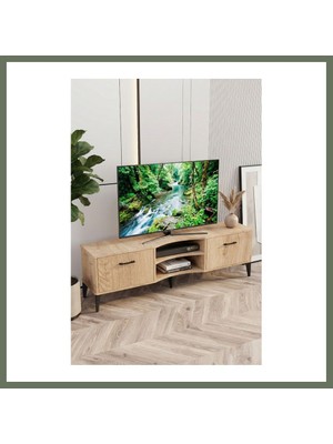 Bezos Vera Tv Sehpası Suntalam Bej 160X35 Bezos1