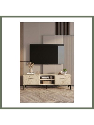 Bezos Vera Tv Sehpası Suntalam Ekru 160X35 Bezos1