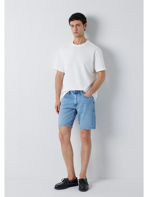 Mavi Willis 90LAR Indigo Mavisi Denim Jean Şort 0412607-A3308