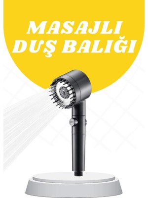 Hace Bazaar Yeni Nesil Masaj Etkili Duş Başlığı Su Basınçlı Tazyikli Özel