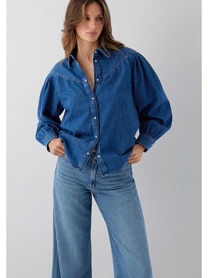 Mavi Iconic Indigo Mavisi Jean Gömlek 1217129-A6911