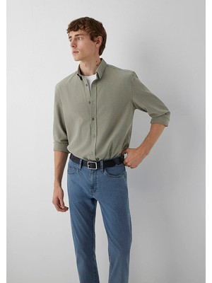 Mavi (Tencel™) Lyocell Karışımlı Haki Gömlek 0220415-71818