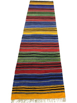 Kilim Antik El Dokuma Hafik Zara Sivas Yolluk Yün Kilim 1956 - Yeni - Çok Renkli