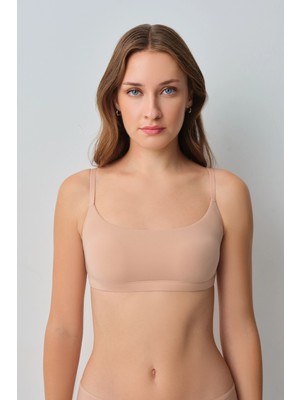 Suwen Nude Comfort Crop Bralet Sütyen