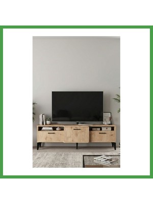 Soi Home Mistral Tv Sehpası Suntalam Bej 160X40 cm Soı