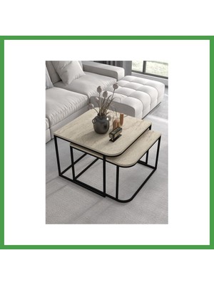 Soi Home Damla Ikili Orta Sehpa Çok Renkli Soı