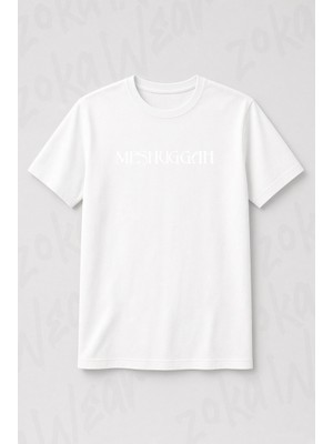 Zoka Wear Logo Meshuggah T-Shir Baskılı Tişört