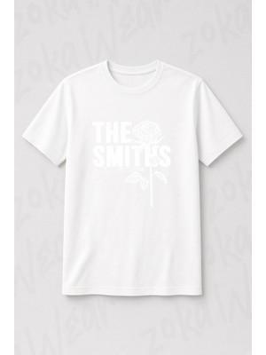 Zoka Wear The Smiths Baskili Unisex Siyah Tisort Baskılı Tişört
