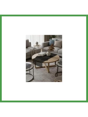 Soi Home 5 Parça Açılı Model Siyah Dantel Masa Örtüsü Runner Seti Salon Takımı No 257 Soı