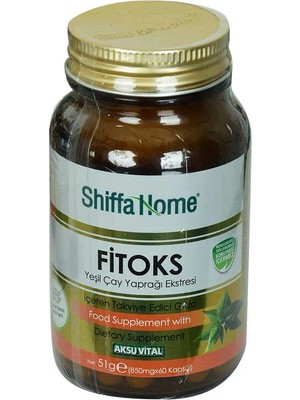 Colezium Shiffa Home Fitoks Yeşil  Yaprağı Ekstresi Diyet Takviyesi 850 Mg x 60