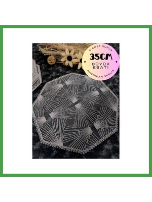 Soi Home Supla, Gri Renk Amerikan Servis 6lı Supla, 6 Adet Supla, 6lı Tabak Altlığı Soı