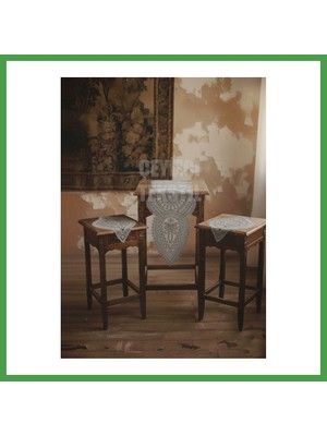 Soi Home 3 Parça Salon Sehpa Takımı Gri Soı