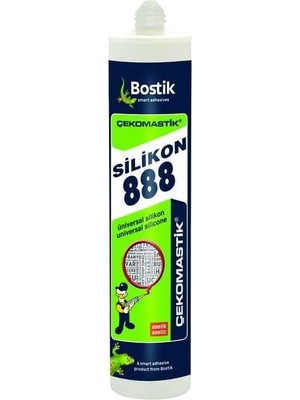 Tr Çekomastik 888 Üniversal Silikon Şeffaf 280ML