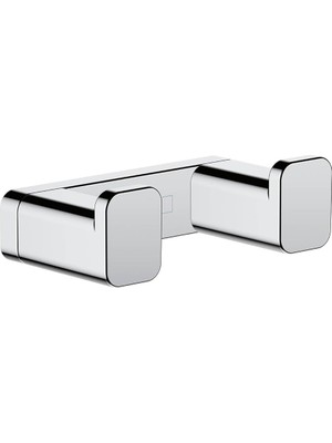 Hansgrohe Çift Havlu Askısı Addstoris, Havlu Askısı, Krom