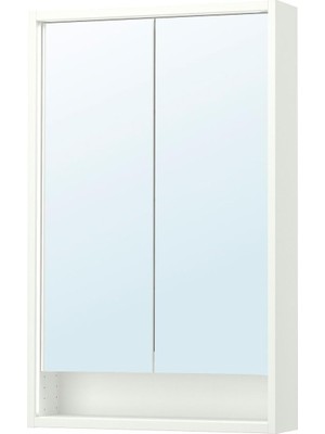 Tr Banyo Duvar Dolabı, Beyaz, 60X15X95 cm