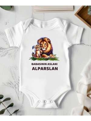 Tr Lupi BABA%100 Pamuklu Yazılı Bebek Zıbını - 390, Yenidoğan