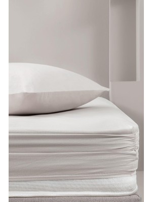 Tr Yataş Bedding Noah Lastikli Çarşaf (200X200 Cm) - Bej