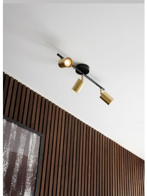Tr Üçlü LED Avize LED Spot Hareketli Günışığı Ampullü LED Avize MYL003124