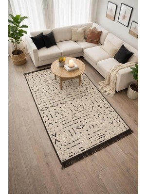 Tr Modern Tarz Dokuma Hafif, Şık ve Günlük Kullanıma Uygun Kilim