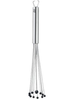 Wmf Profi Silikon Toplu Çırpıcı, 27 Cm, Cromargan® Yüksek Kaliteli Yarı Mat Paslanmaz Çelik, 200°C'Y