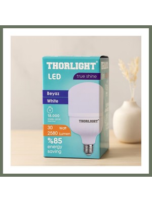 Bezos 30W E27 LED Ampul 2580 Lm 6400K T-Shape Bezos1