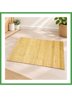 Soi Home Bambu Çubuklu Kaydırmaz Banyo Paspası Soı