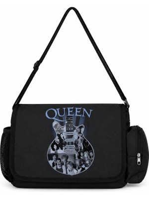 Sevbano Queen Müzik Grubu Baskılı Okul, Spor, Ofis Çok Amaçlı Postacı Çantası