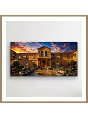 Bezos Tarihi Yozgat Lisesi Kanvas Tablo 60X120 cm 22