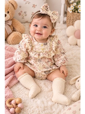 My Baby Kumsal CAYZEN Gold Serisi Romper Müslin 3- 6 ay 1095