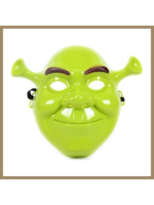Bezos Yeşil Shrek Maskesi 21X25 cm 22